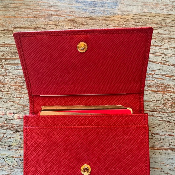 Authentic Prada Foldover Card Holder - Picture 6 of 7
